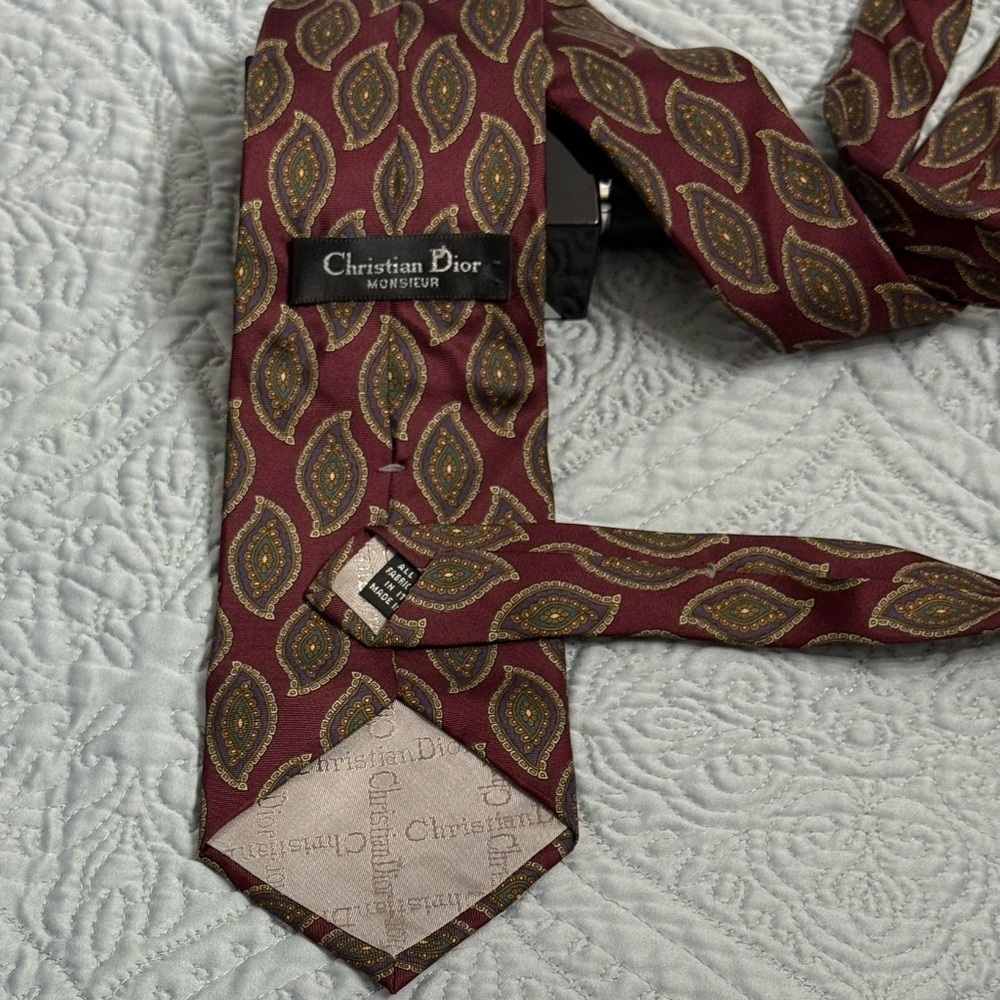 CHRISTIAN DIOR TIE FOR MEN’S - Picture 6 of 9